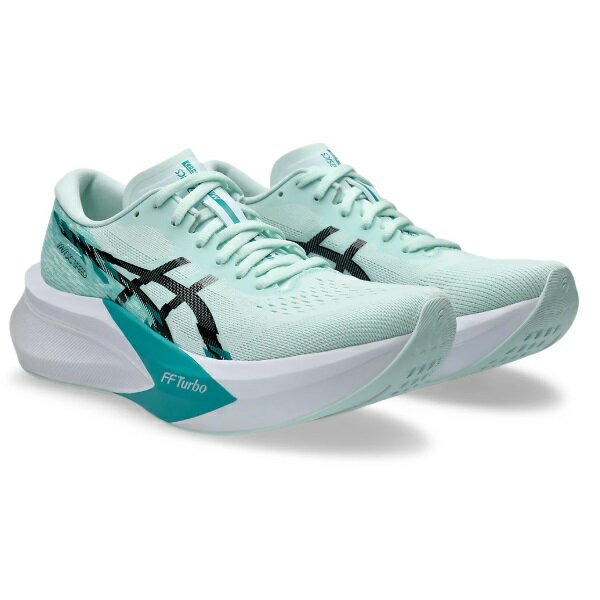 asics アシックス MAGIC SPEED 4(レディース) レディースランニングシューズ 1012B676-400(SOOTHING SEA/BLACK) 2025年モデル!!