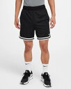 【メール便対応】NIKE ナイキ M NK DF DNA 6IN SHORT バスケットボールパンツ FV4934-010(ブラック/ホワイト/ホワイト)