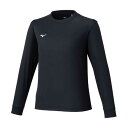 【メール便対応】MIZUNO ミズノ ジュニアナビドライTシャツ(長袖/丸首) ジュニア長袖Tシャツ 32MAC495-09(ブラック×ホワイト) 2025年春夏モデル!!(4)
