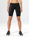 2XU ツータイムズユー PWX ウィメンズ コンプレッションショーツ レディースランニングショートスパッツ・コンプレッションインナー WA4176B(ブラック...