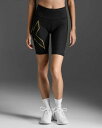 2XU ツータイムズユー MCS ウィメンズ ライトスピード ミッドライズ コンプレッションショート レディースランニングショートスパッツ・コンプレッションイン...