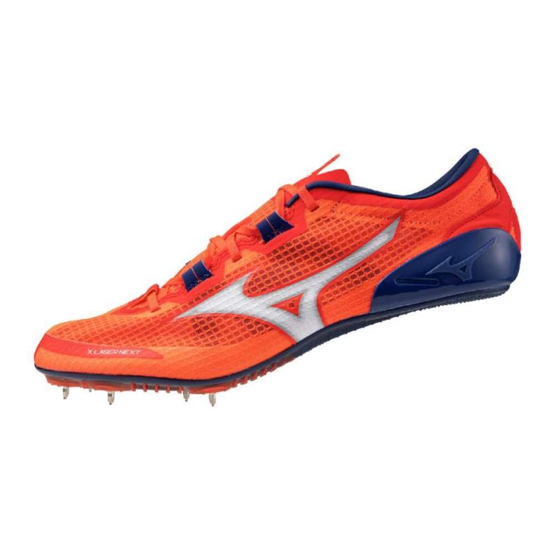 MIZUNO ミズノ エックスレーザーネクスト3(短距離/ハードル) 陸上スパイク U1GA230322(レッド×ホワイト) 2025年春夏モデル!!