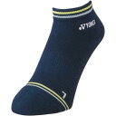 【メール便対応】YONEX ヨネックス メンズスニーカーインソックス テニスソックス・バドミントンソックス 19181-365(ネイビー/シトラスグリーン)