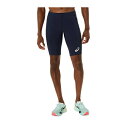 【メール便対応】asics アシックス GRAPHIC MIDDLE TIGHT(グラフィックミドルタイツ) 陸上ショートスパッツ 2091A745-400(ミ...