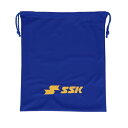 【メール便対応】SSK エスエスケイ 刺繍入りグラブ袋 野球バッグ・グラブ袋 FYNF2302-63(Dブルー) 2025年モデル!!(4)