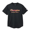 【メール便対応】Champion チャンピオン ウィメンズ ショートスリーブTシャツ レディースバスケットボールシャツ CW-BB320-090(ブラック) 2025年モデル!!
