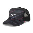 MIZUNO ミズノ 限定キャップ テニスキャップ 62JWC004-09(ブラック) 2025年春夏モデル!!