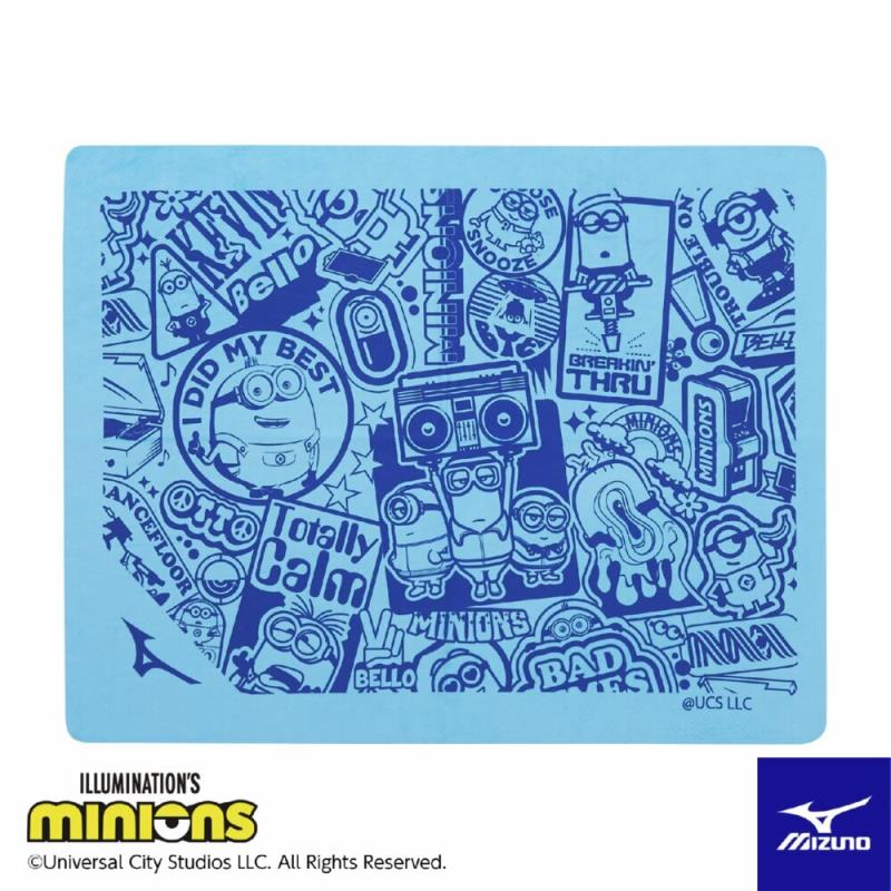 MIZUNO ミズノ 【ミニオン】スイムタオル 水泳アクセサリー・スイムタオル N2JYC097-19(サックス) 2025..