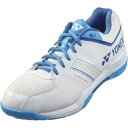 YONEX ヨネックス パワークッションストライダーフロー レディースバドミントンシューズ SHBSF1-207(ホワイト/ブルー) 2025年新色!!