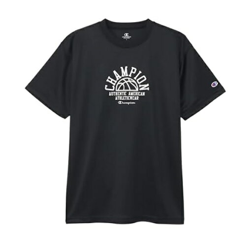 【メール便対応】Champion チャンピオン ショートスリーブTシャツ バスケットボールシャツ C3BB318-090(ブラック) 2025年モデル!! 【メール便対応】Champion チャンピオン ショートスリーブTシャツ バスケットボールシャツ C3BB318-090(ブラック) 2025年モデル!!