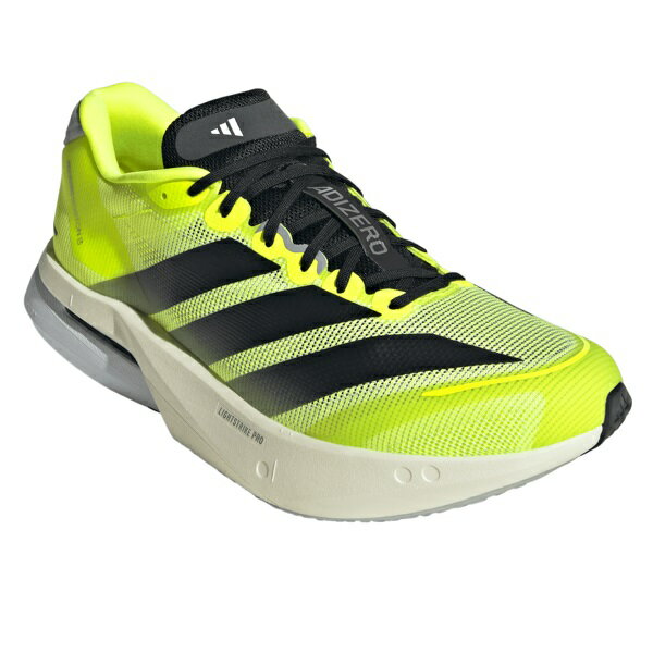 adidas アディダス ADIZERO BOSTON 13 M（アディゼロ ボストン 13） ランニングシューズ JS4933(ルシッドレモン/コアブラック/ヘイローシルバー) 2025年秋冬モデル！！