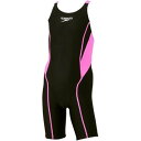 スピード speedo フレックスゼロ2ジュニアオープンバックニースキン(ガールズ/競泳水着) ガールズ競泳水着 SCG12206F-PK(ピンク) 2025年モデル!!返品交換不可