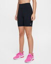 ガールズランニングパンツ ガールズスパッツ【メール便対応】NIKE ナイキ YTH ガールズ DF ワン バイカー 5インチ ショーツ ジュニア陸上スパッツ FZ5603-010(ブラック/ホワイト) 2025年モデル!!