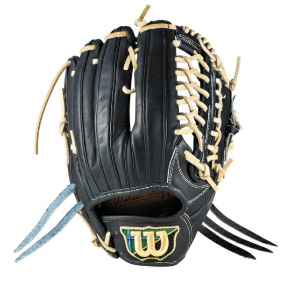 ウイルソン Wilson 硬式用Wilson Staff DUAL 外野手用 D8型 硬式グラブ WBW103674-WBLK(Wブラック)