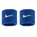 【メール便対応】NIKE ナイキ スウッシュ クラシック リストバンド(2個セット) スポーツアクセサリー・リストバンド BN3000-400(ゲームロイヤル/ホワイト) 2025年モデル!!(4)