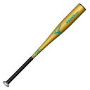 MIZUNO ミズノ 小学生軟式用VコングZERO(金属製/72cm/平均440g) 少年軟式バット 1CJMY18972-50(ゴールド) 2025年秋冬モデル!!