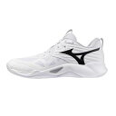 MIZUNO ミズノ ウエーブモーメンタム プロ バレーボールシューズ V1GA254051(ホワイト×ブラック) 2025年秋冬モデル!!