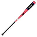 MIZUNO ミズノ 朴ノック(木製/89cm/平均530g) ノックバット 1CJWK19089-6409(コーラル×ブラック) 2025年秋冬モデル!!