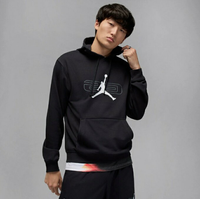 ジョーダン SPRT CSVR GFX フリースプルオーバー L/S フーディ バスケットボールウォームアップウェア ..