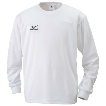 【ネコポス対応】ミズノ ジュニア長袖Tシャツ ワンポイント(ジュニア) 32JA6427