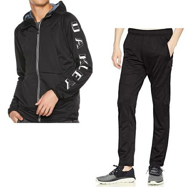 オークリー OAKLEY メンズ　ジャージ上下 セット ENHANCE OUTSPOKEN Jacket 9.0＆Pants9.0 434382JP-422550-02E ブラックアウト