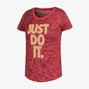 〔ネコポス対応〕ナイキ NIKE ガールズTシャツ KIDS Girls YTH ガールズ トライ スクープ TIGRESS AOP Tシャツ 862604-100