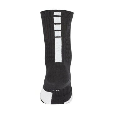 【ネコポス対応】NIKE ナイキ NIKE バスケットボール Elite Crew Socks エリート クルーソックス SX7622-013 ブラック/ホワイト/(ホワイト)