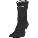 【ネコポス対応】NIKE ナイキ NIKE バスケットボール Elite Crew Socks エリート クルーソックス SX7622-013 ブラック/ホワイト/(ホワイト)