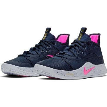 ナイキ NIKE バスケットボールシューズ NIKE PG3 EP AO2608-401 オブシディアン/ピンクブラスト/ウルフグレー/クロムイエロー/ピュアプラチナ 019HO