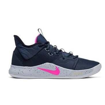 ナイキ NIKE バスケットボールシューズ NIKE PG3 EP AO2608-401 オブシディアン/ピンクブラスト/ウルフグレー/クロムイエロー/ピュアプラチナ 019HO