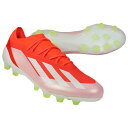 【ポイント10倍】エックス クレイジーファスト ELITE HG/AG ソーラーレッド×フットウェアホワイト 【adidas|アディダス】サッカースパイクif0...