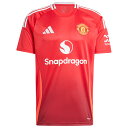【ポイント15倍】マンチェスターユナイテッド 24-25 ホーム 半袖レプリカユニフォーム 【adidas|アディダス】クラブチームレプリカウェアーklz16-...