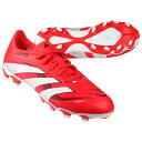 ジュニア プレデター LEAGUE HG/AG ルシッドレッド×フットウェアホワイト 【adidas|アディダス】サッカージュニアスパイクid3795
