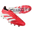 【ポイント10倍】プレデター ELITE AG ルシッドレッド×フットウェアホワイト 【adidas|アディダス】サッカースパイクjh8896