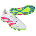 【ポイント10倍】ジュニア プレデター LEAGUE HG/AG フットウェアホワイト×ルシッドピンク 【adidas|アディダス】サッカージュニアスパイクid...