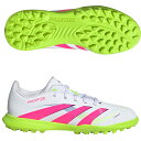 【ポイント10倍】ジュニア プレデター LEAGUE TF フットウェアホワイト×ルシッドピンク 【adidas|アディダス】サッカーフットサルジュニアトレーニングシューズid3801