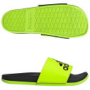 【ポイント10倍】アディレッタ COMFORT U ルシッドレモン×コアブラック 【adidas|アディダス】サッカーフットサルサンダルji2262