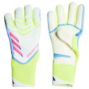 【ポイント10倍】プレデター GKグローブ プロ ホワイト×ルシッドレモン 【adidas|アディダス】サッカーゴールキーパーグローブjnw37-jf8899