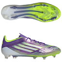 【ポイント10倍】F50 ELITE FG パープルラッシュ×フットウェアホワイト 【adidas|アディダス】サッカースパイクjh7615