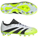 【ポイント10倍】ジュニア プレデター LEAGUE HG/AG フットウェアホワイト×コアブラック 【adidas|アディダス】サッカージュニアスパイクji1147