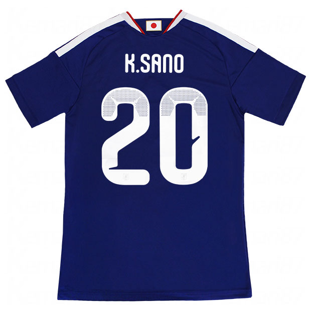 背番号20 佐野航大 アディダス サッカー日本代表 2026 ホーム レプリカ ユニフォーム 半袖 kd3345　【a..