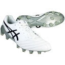 DSライト X-FLY 5 ホワイト×ブラック 【asics|アシックス】サッカースパイク1101a047-100