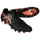 【ポイント10倍】DSライト X-FLY PRO 2 ブラック×フラッシュコーラル 【asics|アシックス】サッカースパイク1101a055-001