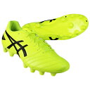 【5/15までポイント10倍】DSライト クラブ セーフティイエロー×ブラック 【asics|アシックス】サッカースパイク1103a097-750