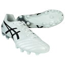 【ポイント10倍】DSライト プロ ワイド ホワイト×ブラック 【asics|アシックス】サッカースパイク1103a110-101