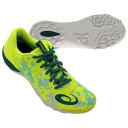 【ポイント10倍】トッキ 8 TF セーフティイエロー×レイニーレイク 【asics|アシックス】サッカーフットサルトレーニングシューズ1113a045-750