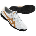【ポイント15倍】C3 FF TF ホワイト×ピュアゴールド 【asics|アシックス】サッカーフットサルトレーニングシューズ1113a056-100