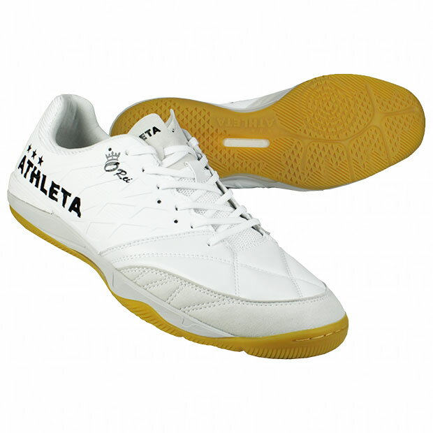 O-Rei Futsal T008　ホワイト　【ATHLETA|アスレタ】フットサルシューズ11018-wht