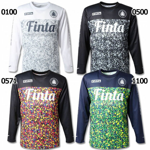 【10/30までポイント5倍】culture RIO 長袖プラクティスシャツ　【FINTA|フィンタ】サッカーフットサルウェアーft8609