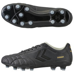 ヴォラート 3 PRO SUPERWIDE　ブラック×ゴールド　【hummel|ヒュンメル】サッカースパイクhas1244sw-9038